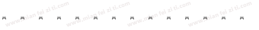 Bloc Tek字体转换